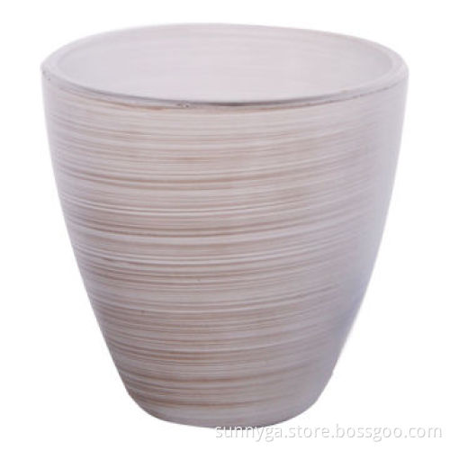 Glass Candle Holder with Special Painting Outside